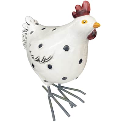 6" Shabby Chic Chicken