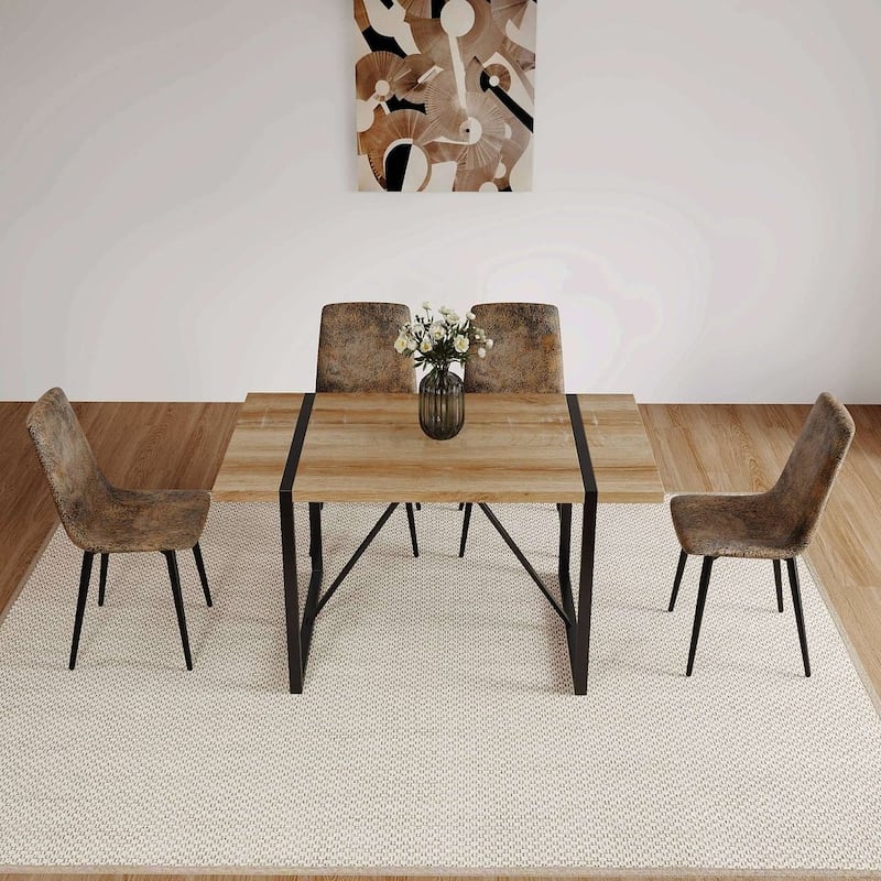 Modern Upholstered Dining Chairs Set of 4