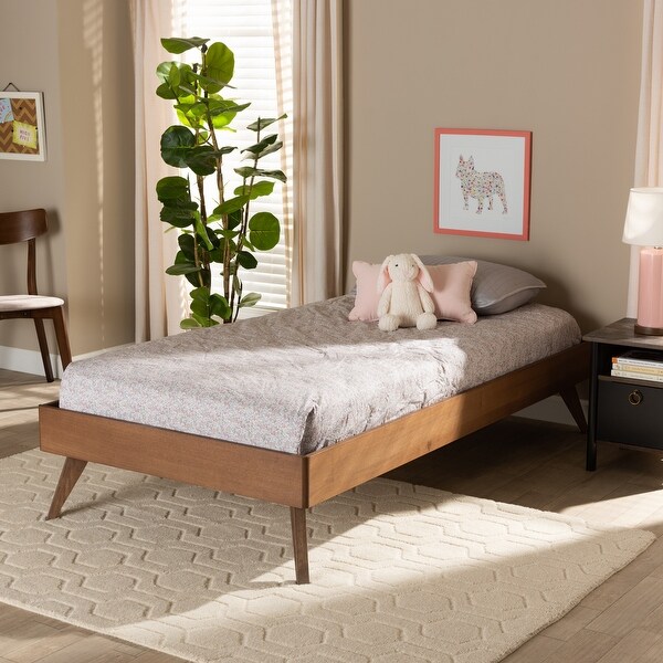 Walnut twin bed top