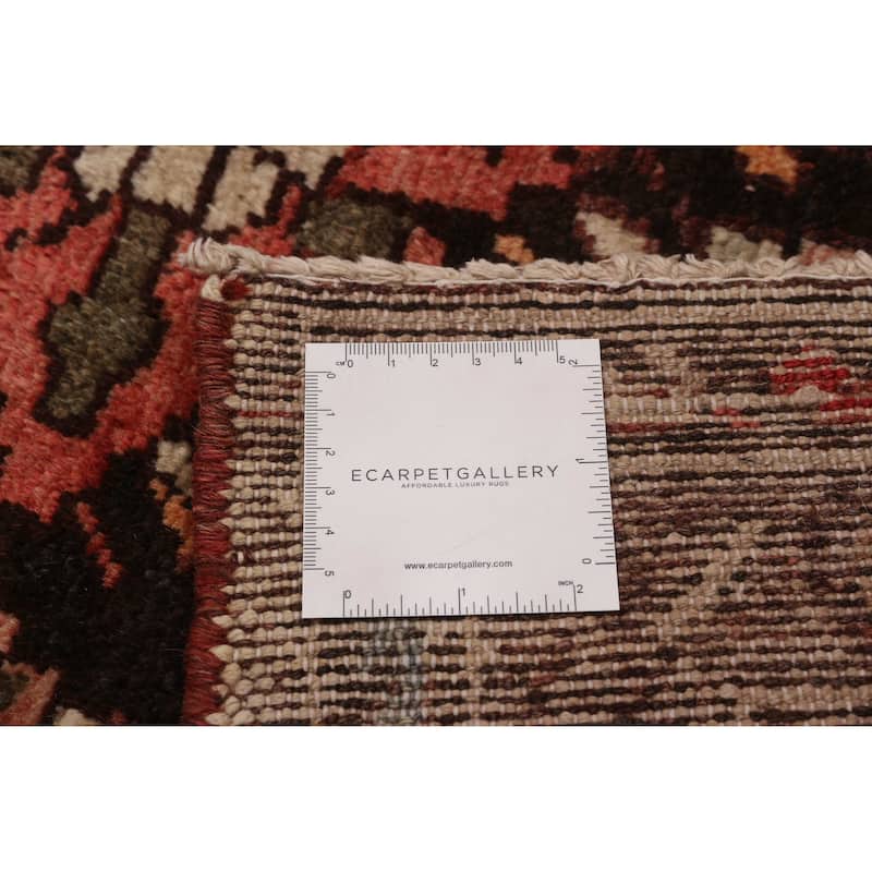 ECARPETGALLERY Hand-knotted Andelz Red Wool Rug - 3'10 x 9'7