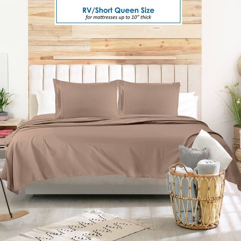 Empyrean Hotel Luxury 6 Piece Sheet Set - Super Soft Bedding Sheets & Pillowcases
