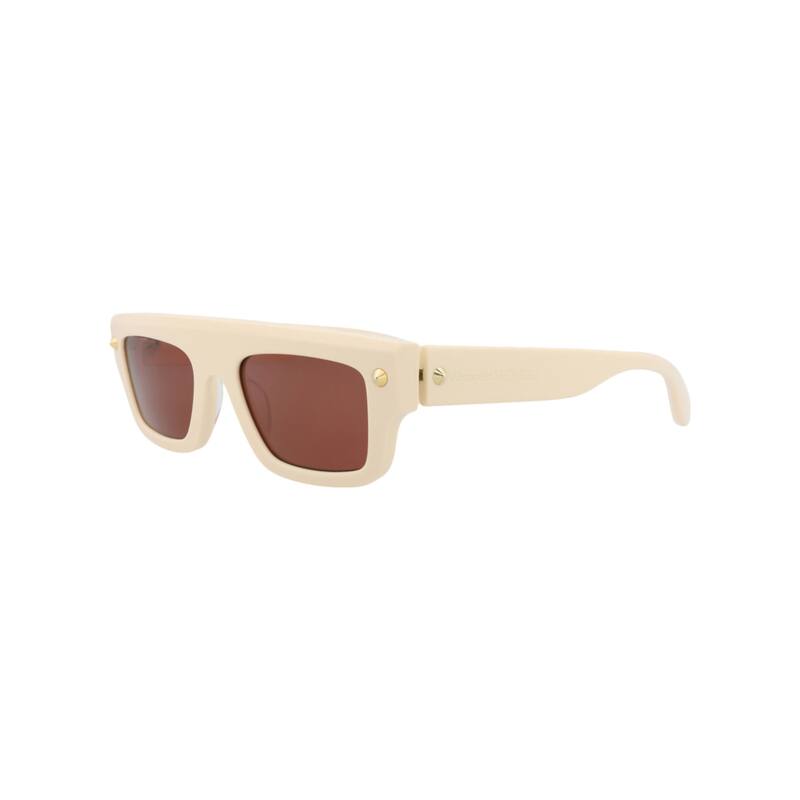 Alexander McQueen Square-Frame Recycled Acetate Sunglasses