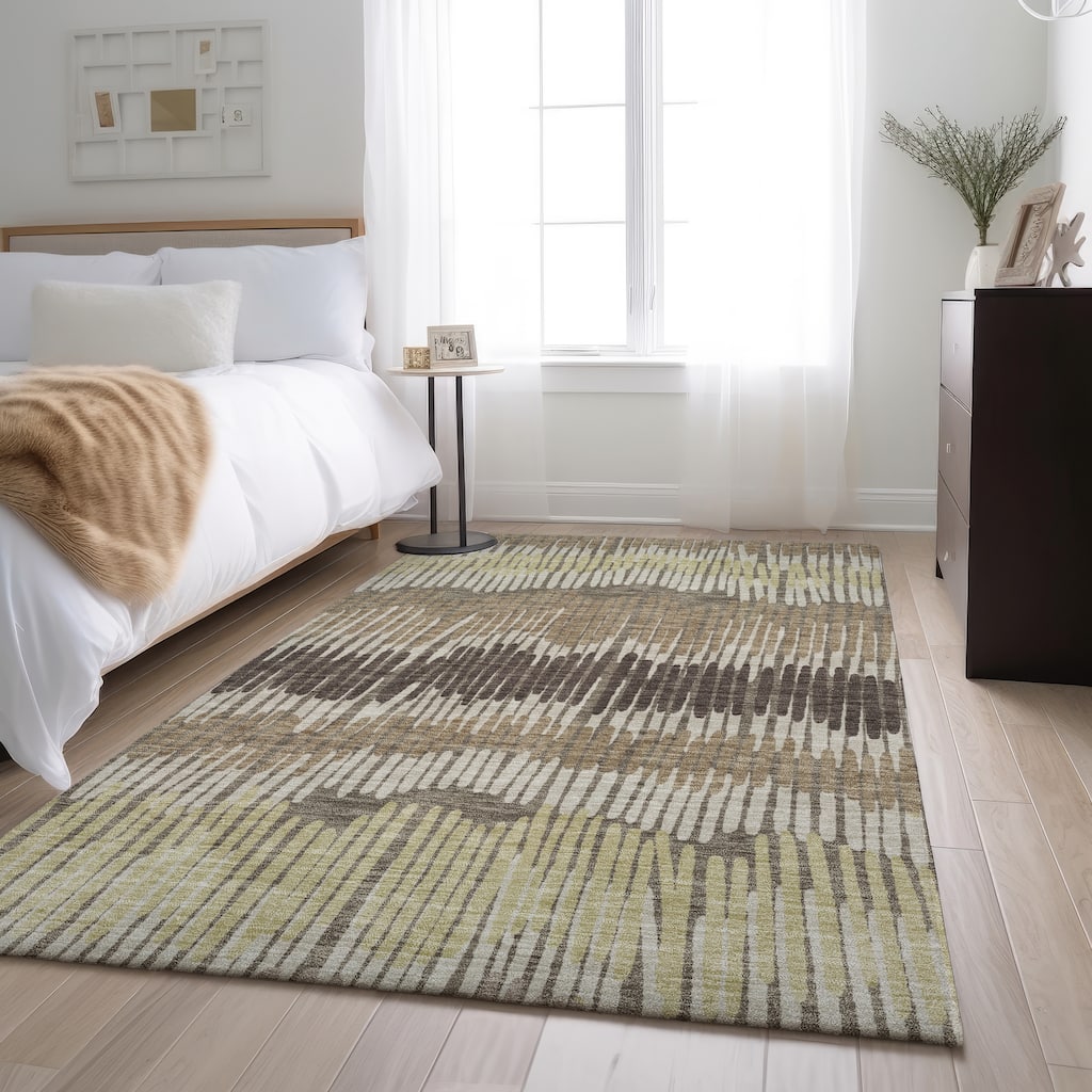 Premium Washable Super Soft Modern Sketches Mayfield Rug