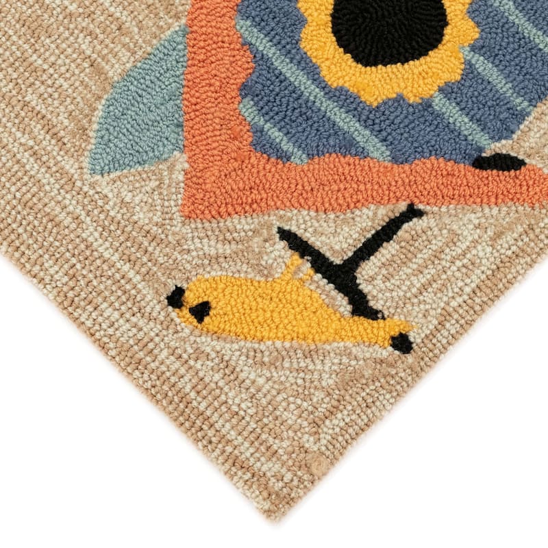 Liora Manne Frontporch Birdhouses Indoor/Outdoor Rug