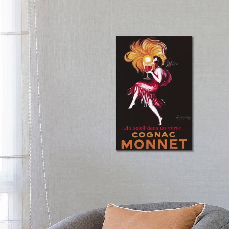 iCanvas "Cognac Monnet (Vintage)" by Leonetto Cappiello Canvas Print