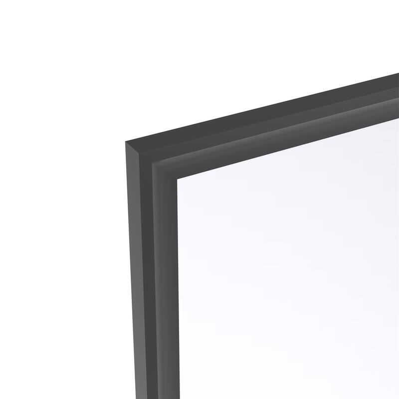 48" x 32" Oversized Rectangle Bathroom Wall Mirror with Aluminum Frame