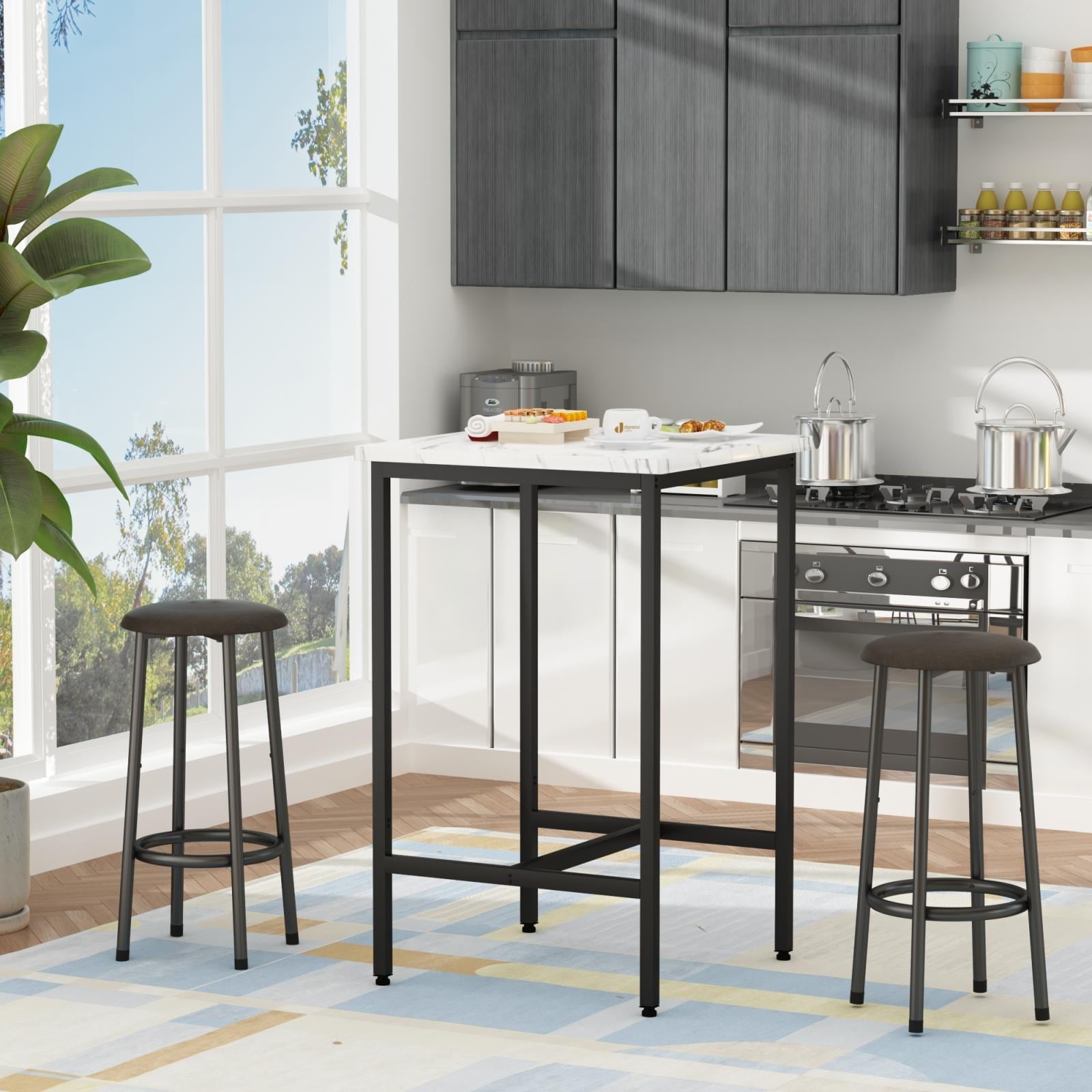 3 piece counter on sale height bistro set