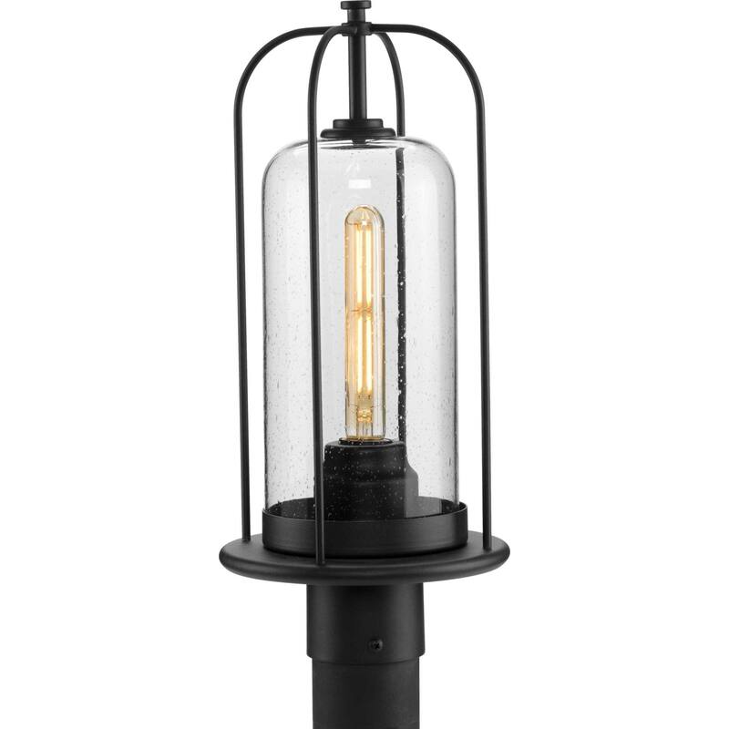 Progress Lighting Watch Hill 18" Tall Outdoor Single Head Post Light - Textured Black