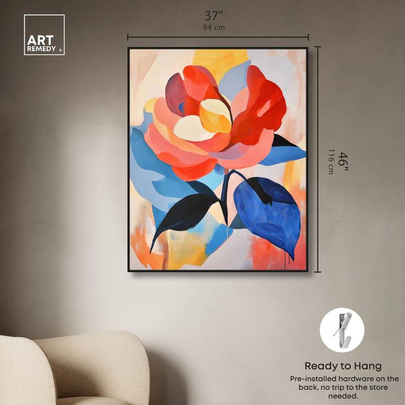 Chromatic Explosion I Canvas by Art Remedy