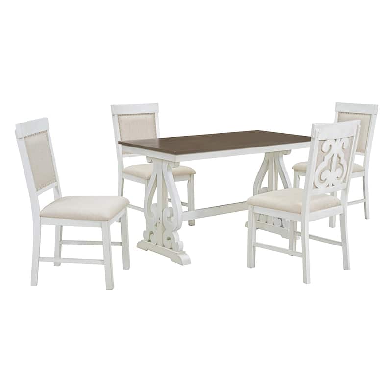 5-Piece Retro Dining Set