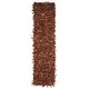 preview thumbnail 88 of 90, SAFAVIEH Handmade Leather Shag Alois Modern Rug