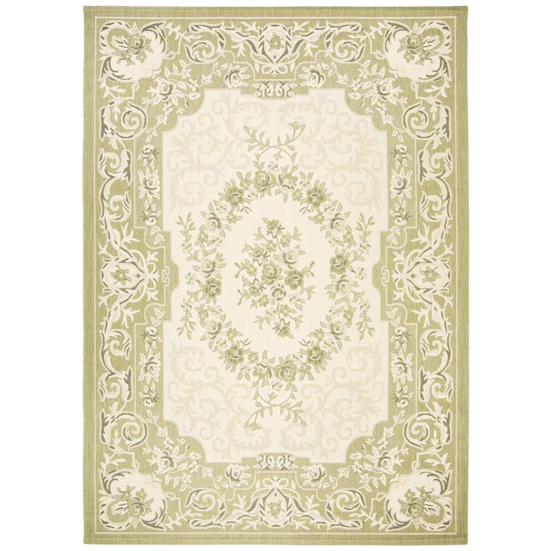 SAFAVIEH Courtyard Berendje Indoor/ Outdoor Waterproof Patio Backyard Rug