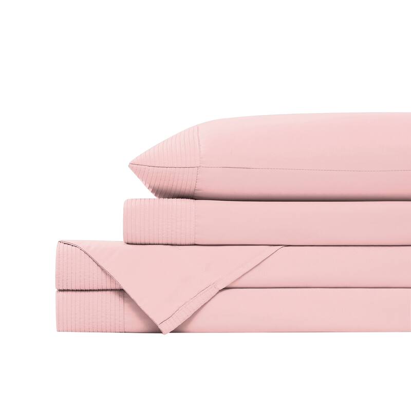 Vilano 21-inch Extra Deep Pocket 4-Piece Bed Sheet Set with Pleated Hem