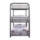 preview thumbnail 3 of 8, Twin Over Twin Over Twin Size Triple Bunk Metal Bed with Stairs and Guardrails