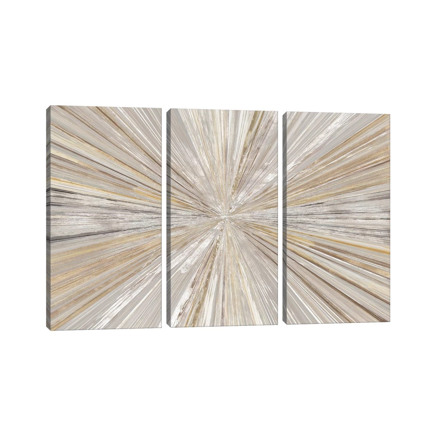 iCanvas "Shimmering Light I" by Tom Reeves 3-Piece Canvas Wall Art Set