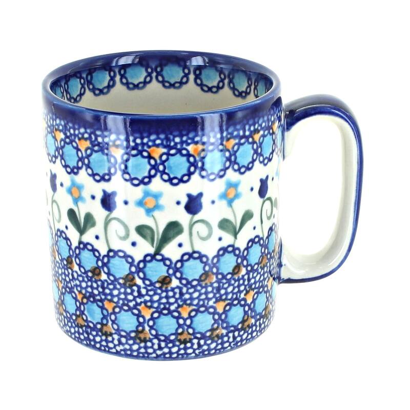 Blue Rose Polish Pottery Vena Mug - Savannah