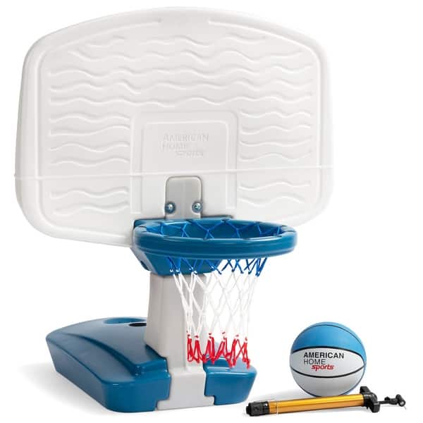 slide 2 of 4, Simplay3 Pooltime Portable Basketball Hoop for Swimming Pools