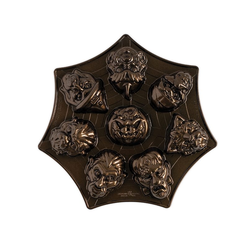 Nordic Ware Monster Mask Cakelet Pan - Brown