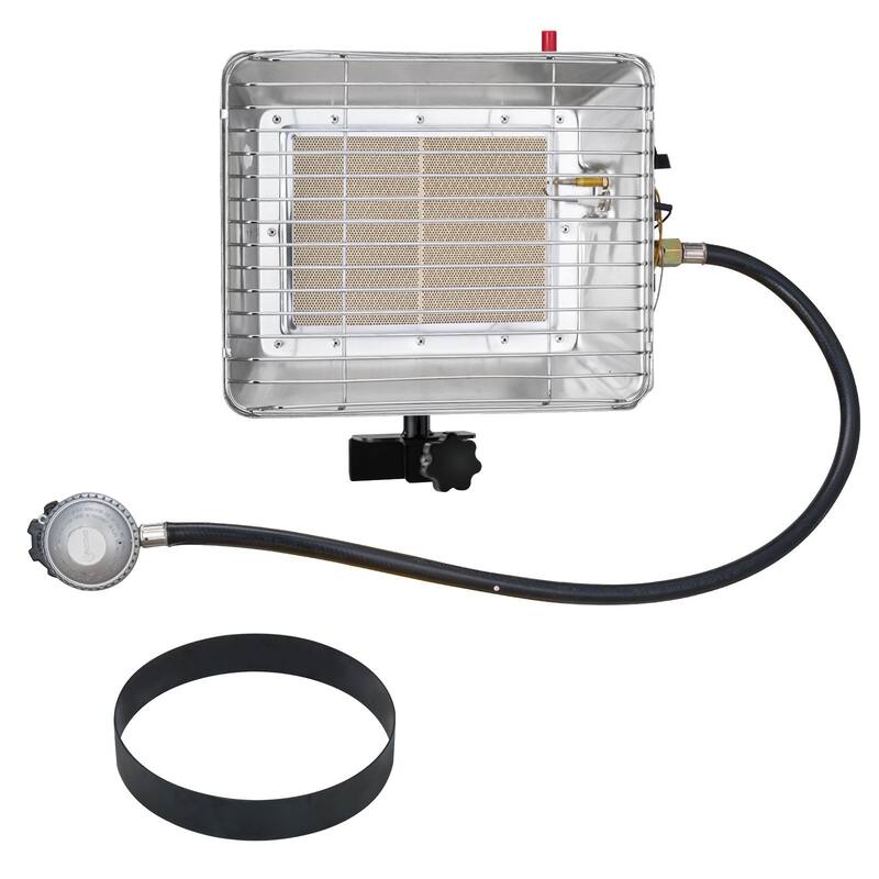 13000 BTU Propane Gas Heater with Stepless Temperature Control - 11.81 x 9.84 x 3.94 inches