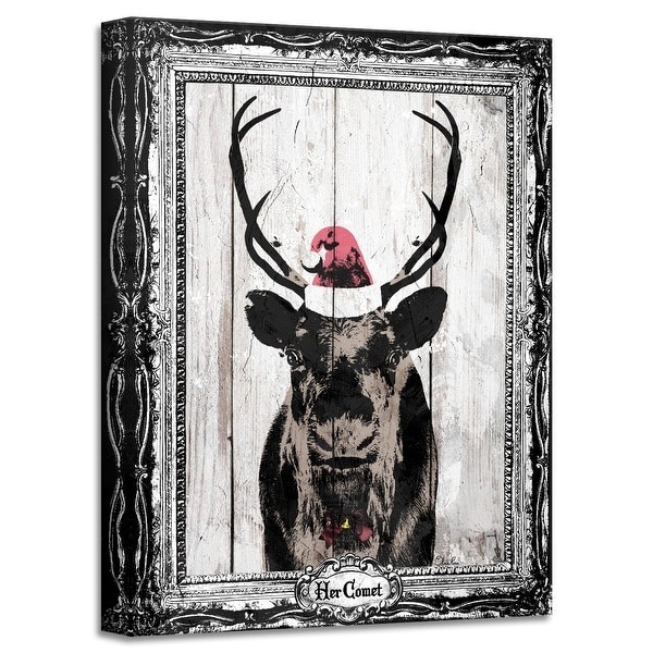 Ready2HangArt 'Her Comet' Holiday Canvas Wall Art by Olivia Rose. Opens flyout.