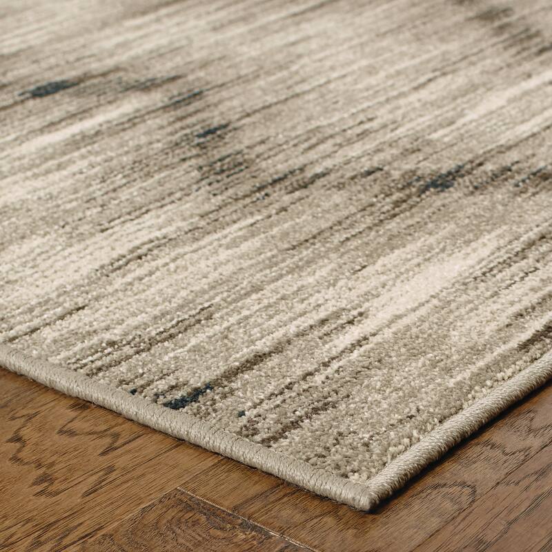 Style Haven The Gray Barn Cattail Abode Chevron Ikat Rug