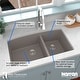 preview thumbnail 55 of 56, Karran Undermount Quartz Double Bowl Kitchen Sink
