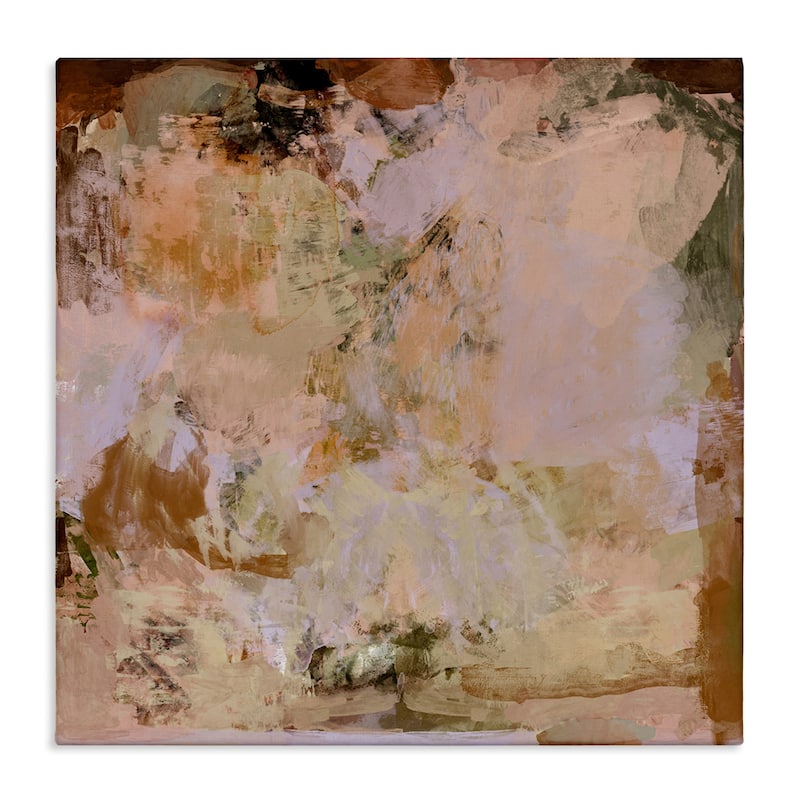 Stupell Earth Tones Abstraction Canvas Wall Art Design By Hayley Michelle - 24 x 24