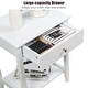 preview thumbnail 9 of 8, Gymax 2PCS Nightstand Sofa Side End Table Bedroom Living Room w/ Shelf