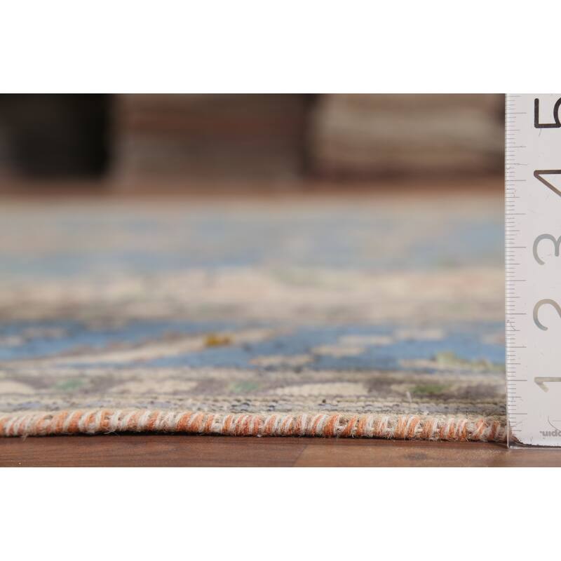 Floral Tabriz Persian Vintage Rug Handmade Living Room Wool Carpet - 8'1"x 11'3"