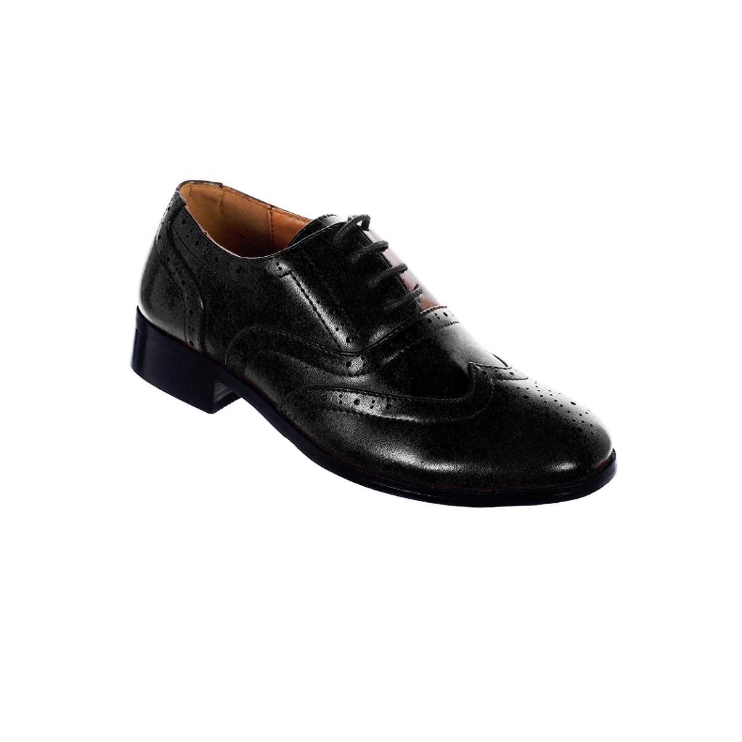 formal black shoes without laces