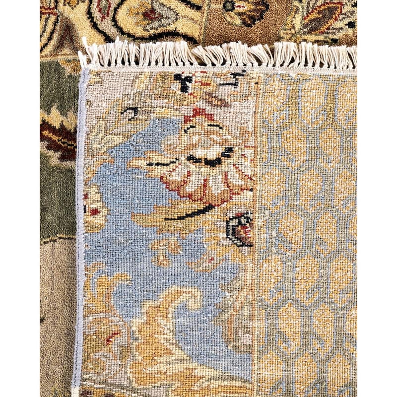 Patchwork One-of-a-Kind Hand-Knotted Area Rug, Multicolor - 9' 2" x 12' 3"