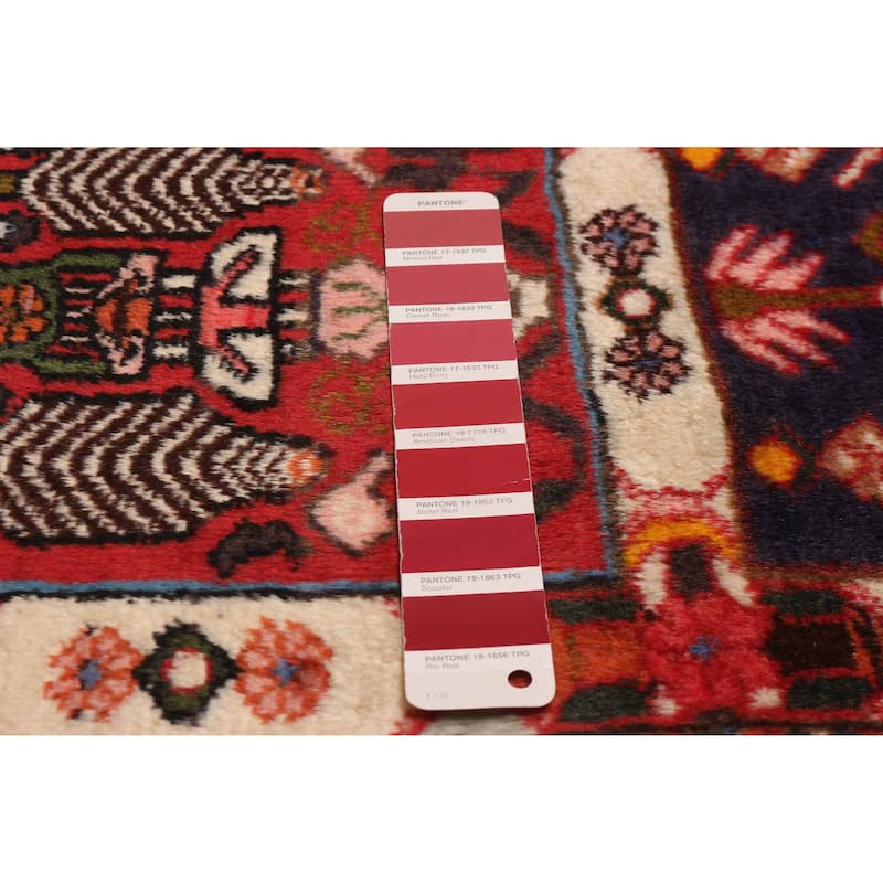 ECARPETGALLERY Hand-knotted Kayseri Vintage Red Wool Rug - 4'6 x 7'5