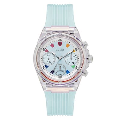 Guess Women's Athena Blue Dial Watch - GW0438L8 - 6 (36)