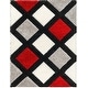 preview thumbnail 8 of 10, Livabliss Bologna Casual Trellis Plush Area Rug