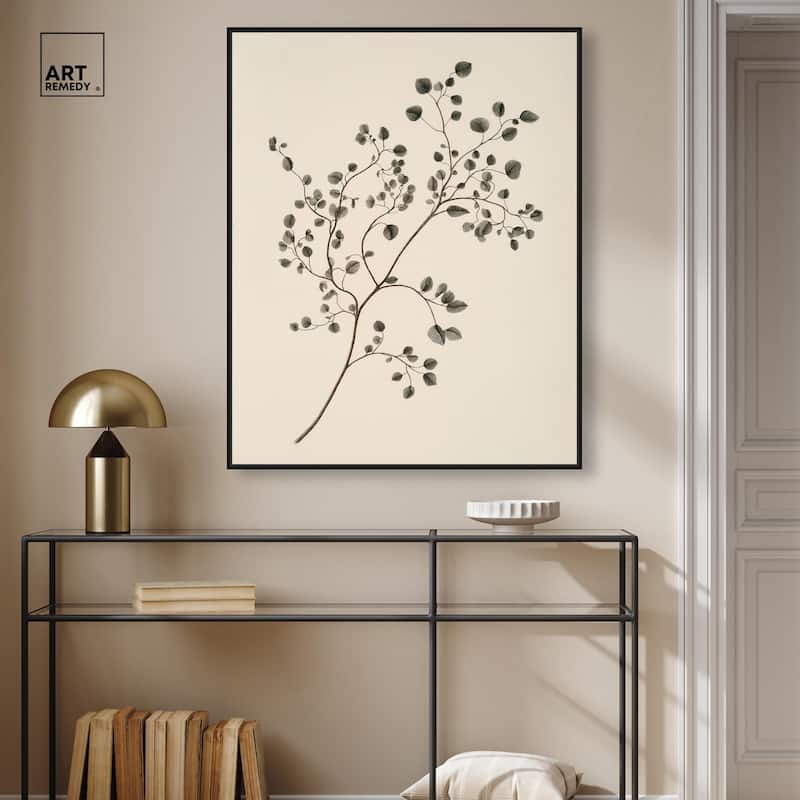 Bilberry Branch Canvas by Art Remedy