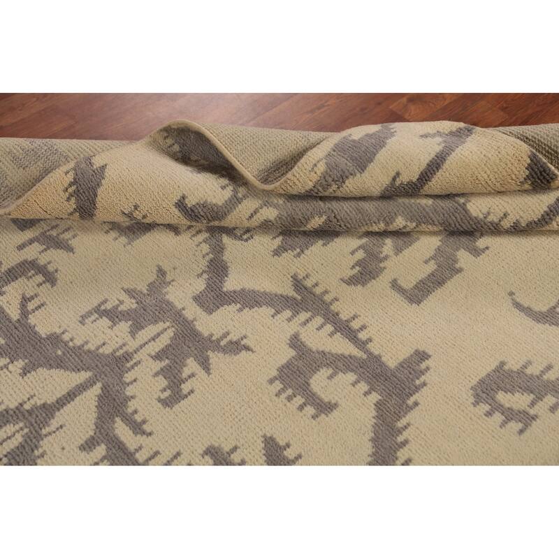 Moroccan Oriental Area Rug Handmade Wool Carpet - 5'1" x 7'11"