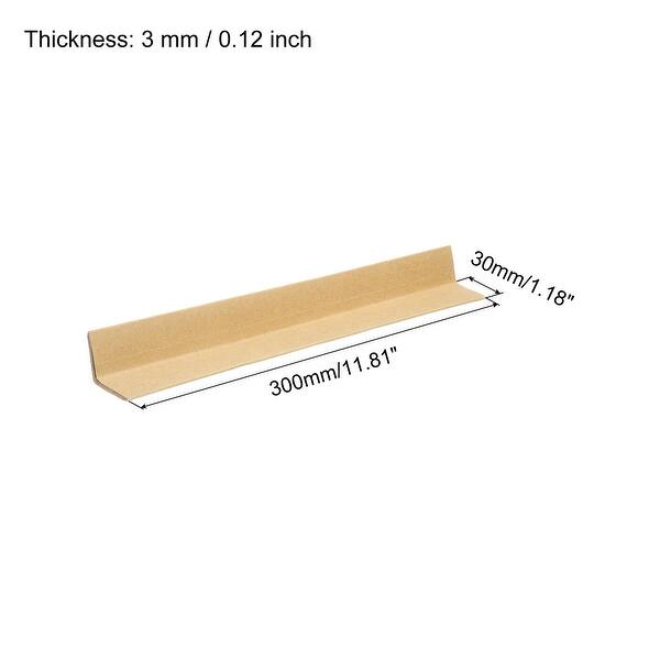Adjustable Cardboard Corner Protector Package Frame 300x30mm Thick 3mm