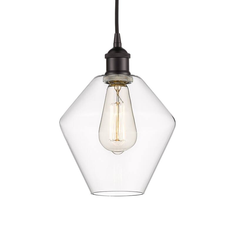 Innovations Lighting 616-1P-11-8 Cindyrella Pendant Cindyrella 8" Wide - Oil Rubbed Bronze / Clear