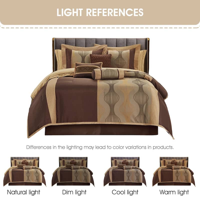 Nanshing Daniella 15 Piece Modern Geometric Room-In-A-Bag