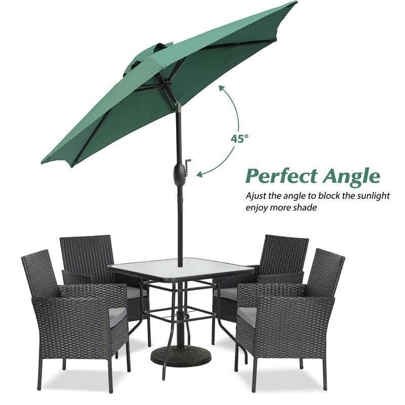 Royalcraft 7.5 ft Patio Market Umbrella with Crank