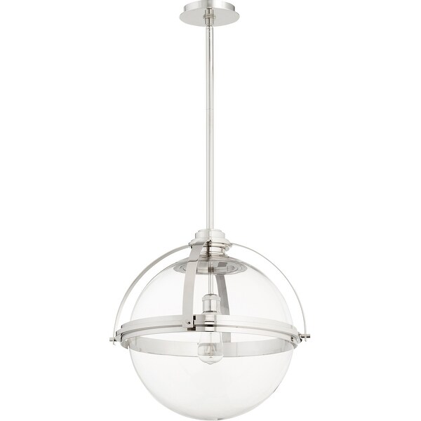 Quorum International Meridian 20 inch Globe 1 light Glass Pendant Bed Bath Beyond 21603270