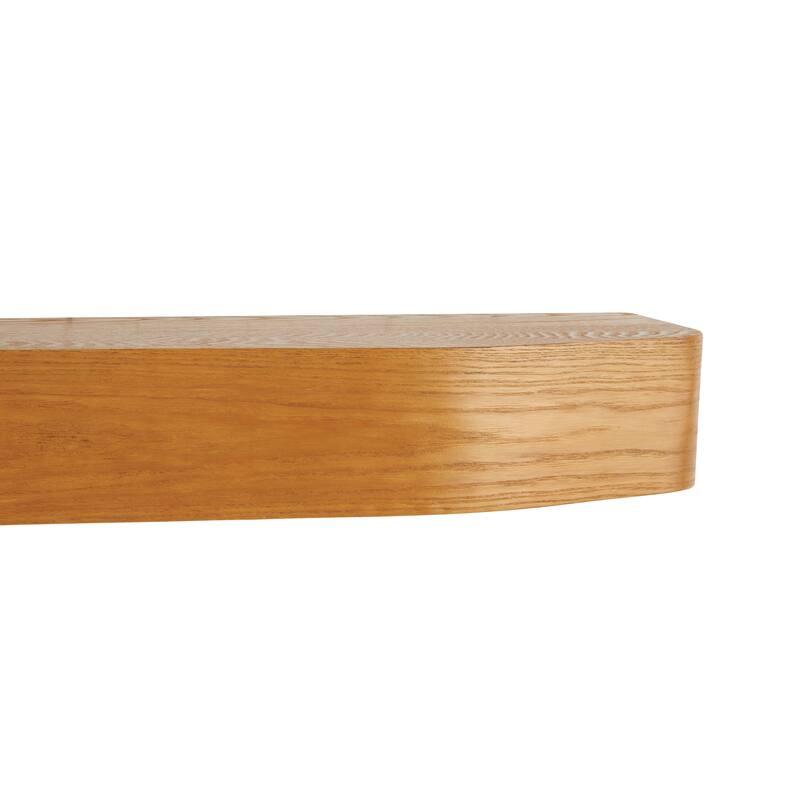 Wood Handmade Wall Shelf - Black or Brown - Roche River Decor