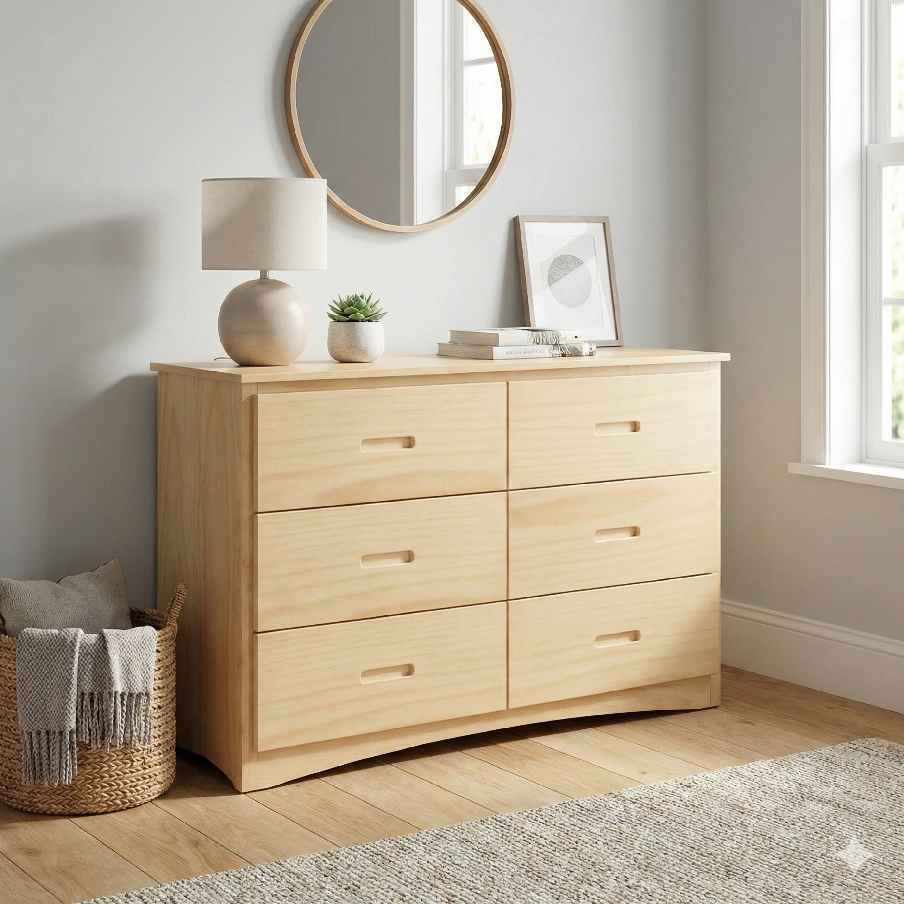 brown childrens dresser Classic 4 Drawer Dresser with Changing Top and Interlocking Drawers
