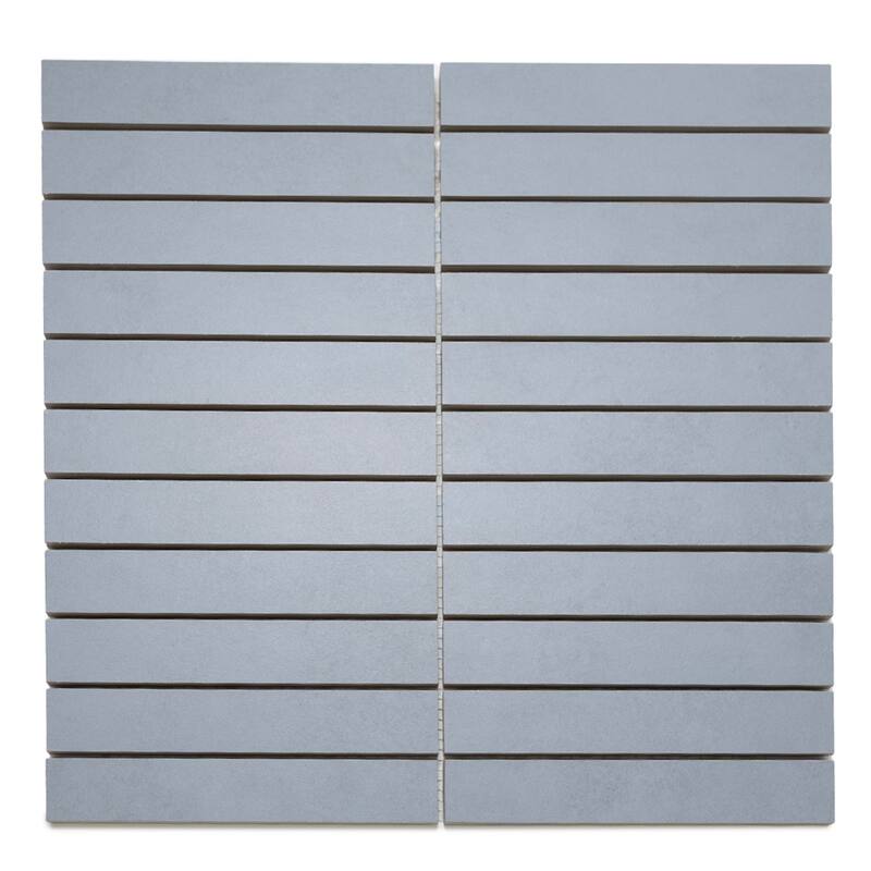 Foundry 1x6 Matte Porcelain Subway Mosaic Tile - Floor, Wall, Backsplash