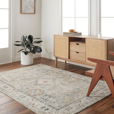 Beckham Traditional MedallionArea Rug