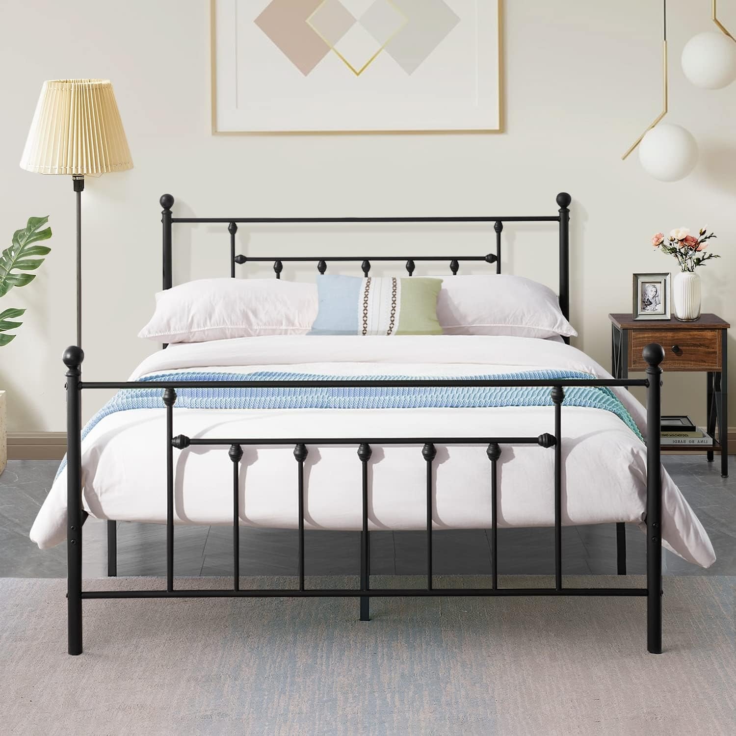 Vecelo platform store bed frame