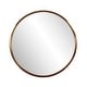 preview thumbnail 2 of 3, Allan Andrews Round Decorative Stainless Steel Wall & Accent Mirror