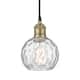 Option Black Antique Brass / Clear Water Glass