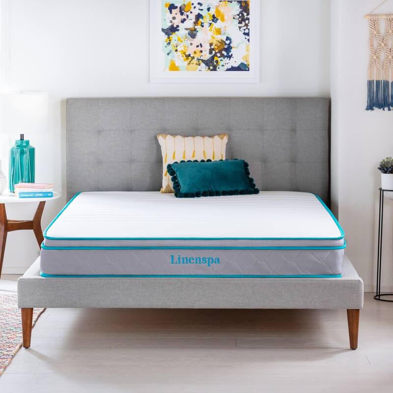 Linenspa Essentials AlwaysCool 8-inch Hybrid Mattress