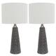 Jameson Textured Ceramic Table Lamps (Set of 2)